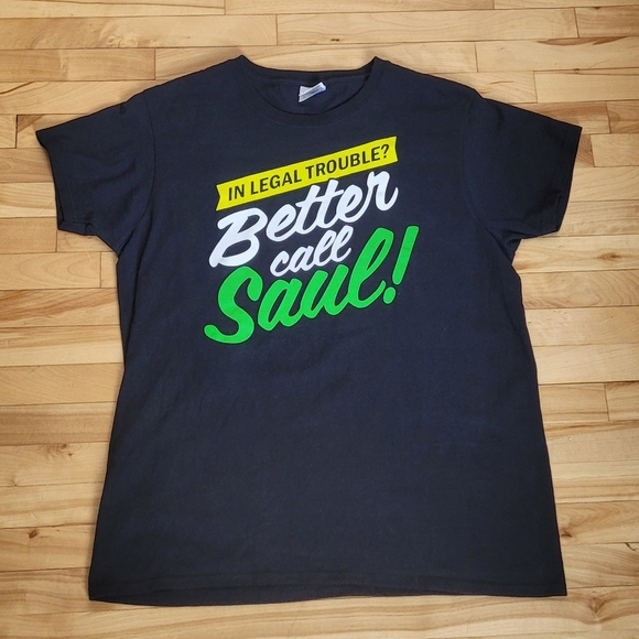 A Better call Saul! t-shirt printed on a Gildan t-shirt - Picture 4 of 8